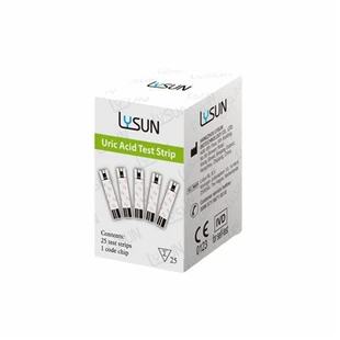 หางโจว Lysun Uric Acid Test Strips Home Analyzer การทดสอบกรดยูริกอย่างรวดเร็ว