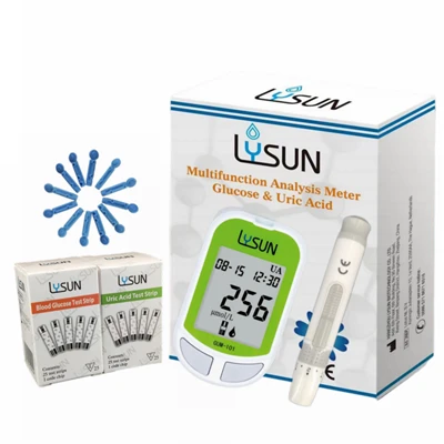 Lysun Meter Uasure Uric Acid Meter