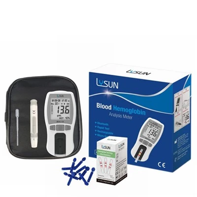 Lysun Portable BHM-101 เครื่องวัดฮีโมโกลบิน เครื่องวัดเครื่องวิเคราะห์โลหิตวิทยาแบบขายส่ง