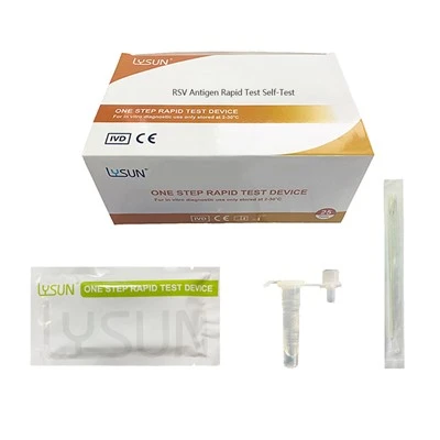 ระบบทางเดินหายใจ Syncytial Virus Antigen Rapid Test การทดสอบตัวเอง